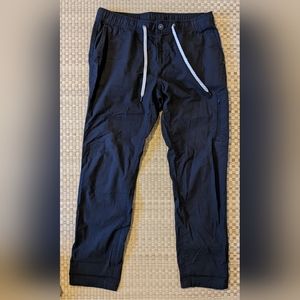 EUC Vuori The Rise and Shine Pants Ripstop Gray Men's Size Large